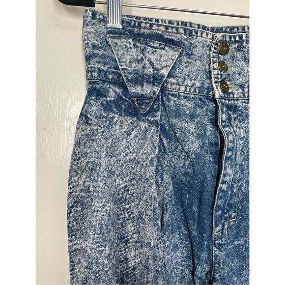 Vintage Cherokee Stone Acid Wash Jeans Retro 80’s-90’s Girlfriend Mom Blue Jeans - Picture 3 of 15